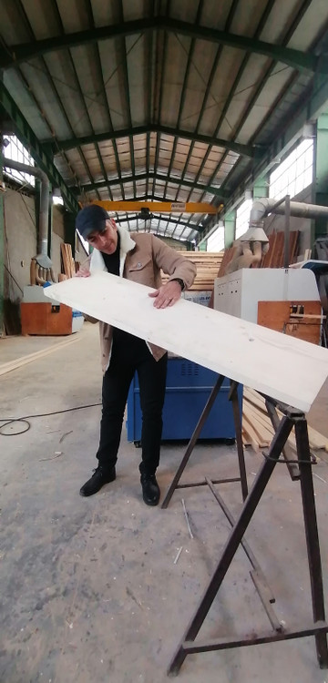 کف پله چوبی ضخامت 5