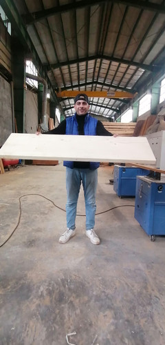 کف پله چوبی آماده نصب